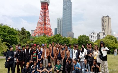 Tim BKK bersama Kepala Sekolah Melaksanakan Monitoring pesėrta Pemagangan  di Jepang